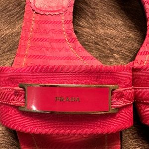 Vintage 2000’s Prada sandals size 39 1/2